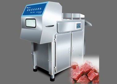 4000kg / H Frozen Meat Cutting Machine , Stainless Steel Meat Canning Machine 