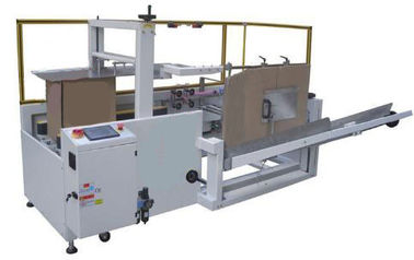 Automatic Carton Erector Machine , Meat Canning Carton Erector And Sealer