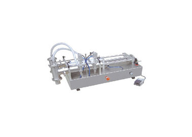 Double Headed Pneumatic Piston Filler Smooth Operation For Filling Liquids