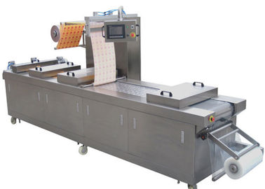 Continuous Stretch Film Industrial Vacuum Packaging Machine For Meat Products