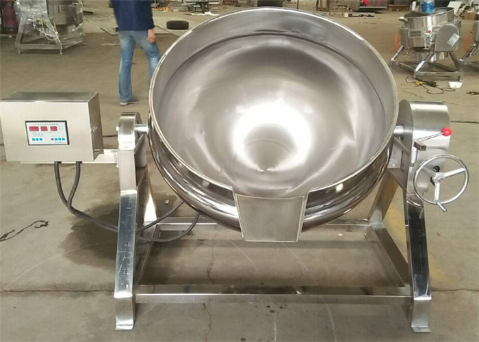 Electric Heating Oil Jacketed Cooking Pots 18kw For Canned Meat