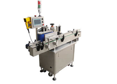 Glass / Plastic Bottle Automatic Labeling Machine Open Frame Design