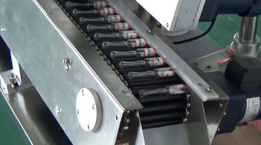 Cosmetic Automatic Labeling Machine High Speed For Slim Cylindrical Container