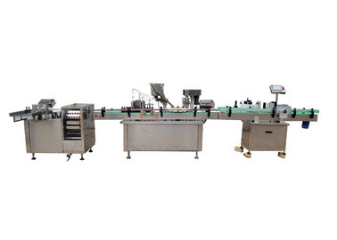 Full Automatic Liquid Filling Machine , Syrup / Wine Beverage Filling Machine