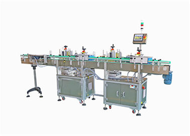 Automatic Round Bottle Labeling Machine , Cosmetic / Food Label Machine