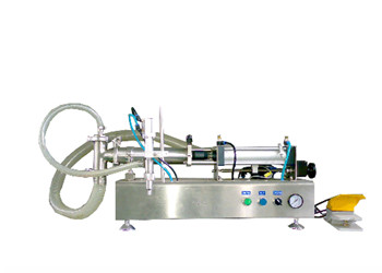 Liquid Metering Jam Filling Machine Semi Automatic Type With Automated ...