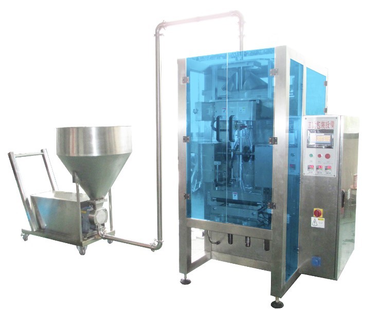 Vertical Automatic Liquid Packaging Machine , Direct Paste Packaging ...
